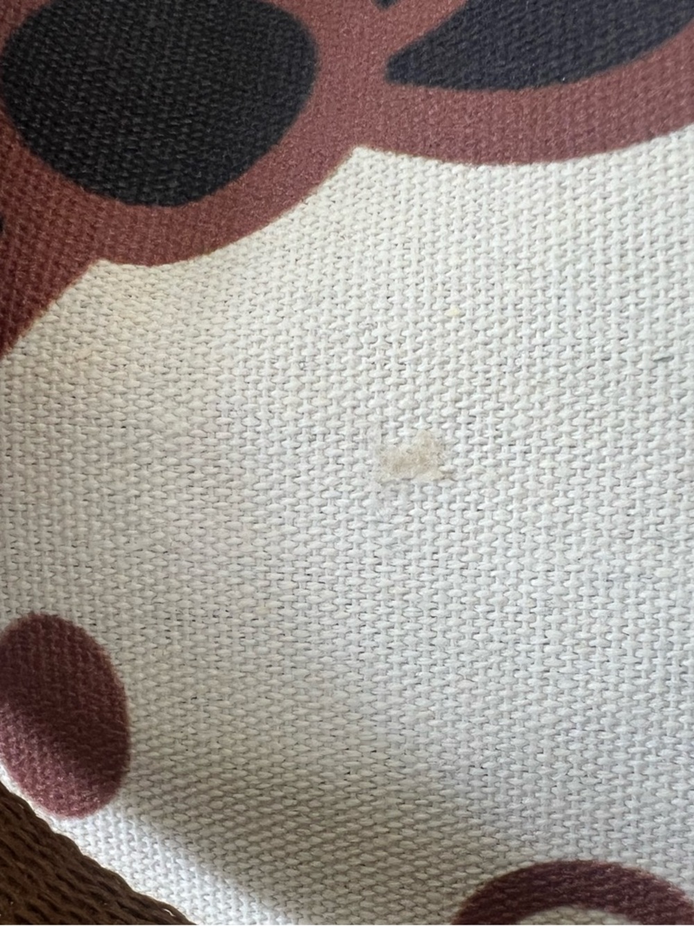 Hello Kitty Canvas Tote Bag – Brown & Cream Animal Print - Picture 7 of 7